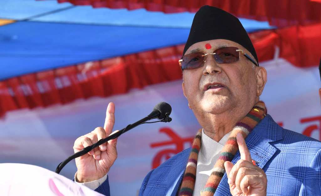 ओलीको दावी