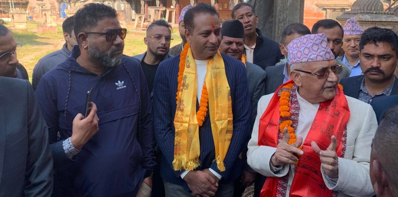 ओलीद्वारा महादेव मन्दिरको दर्शन