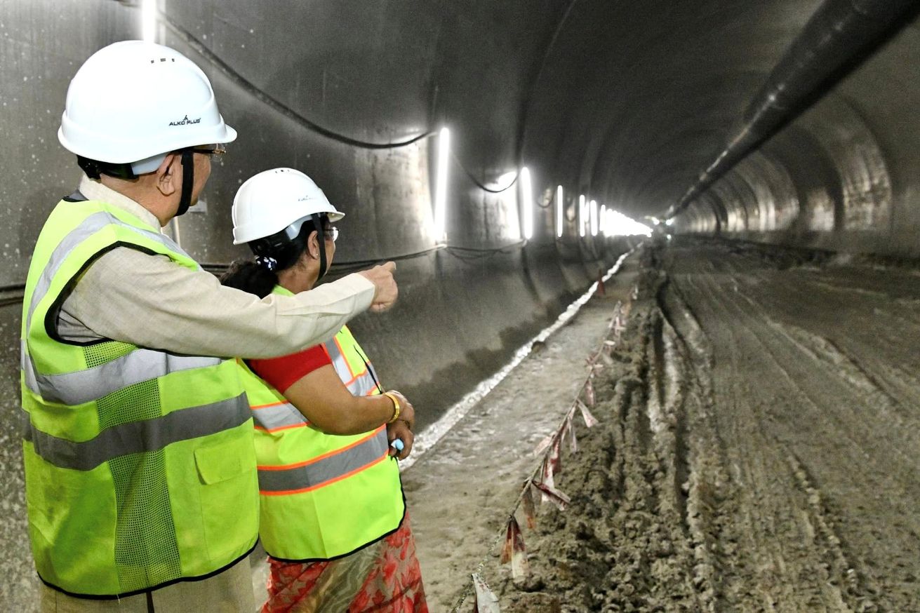 ओलीद्वारा नागढुङ्गा-नौबिसे सुरुङमार्ग अवलोकन 