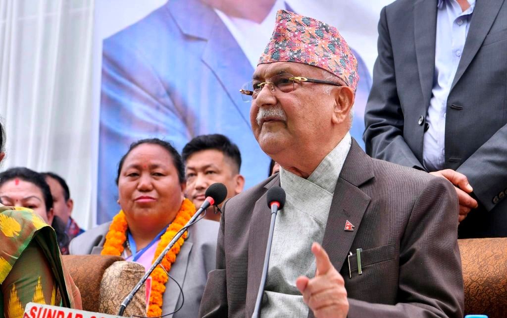 केपी शर्मा ओली धरानमा