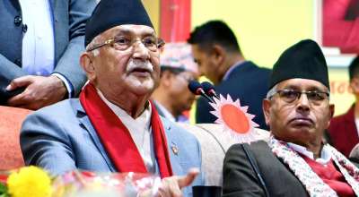 केपी शर्मा ओली पोखरामा