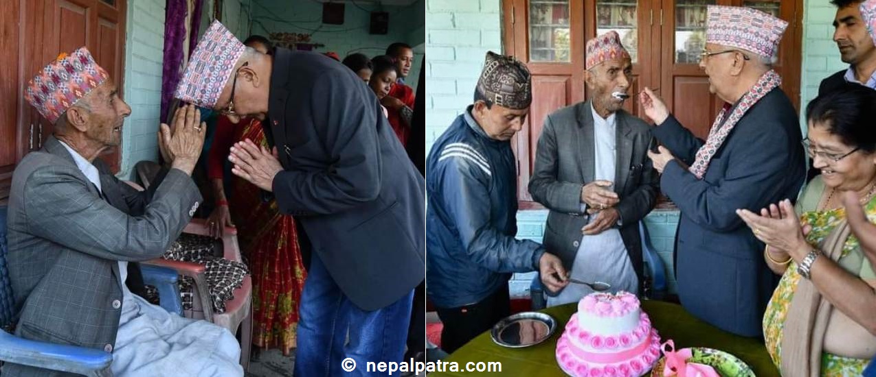 केपी शर्मा ओली र मोहनप्रसाद ओली