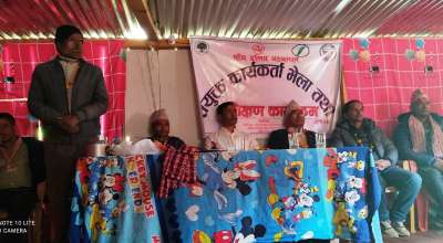 कालीकोट गाउँ गाउँमा चुनावीसभा