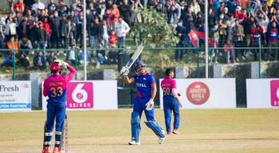 युएईविरुद्ध नेपाल क्रिकेट