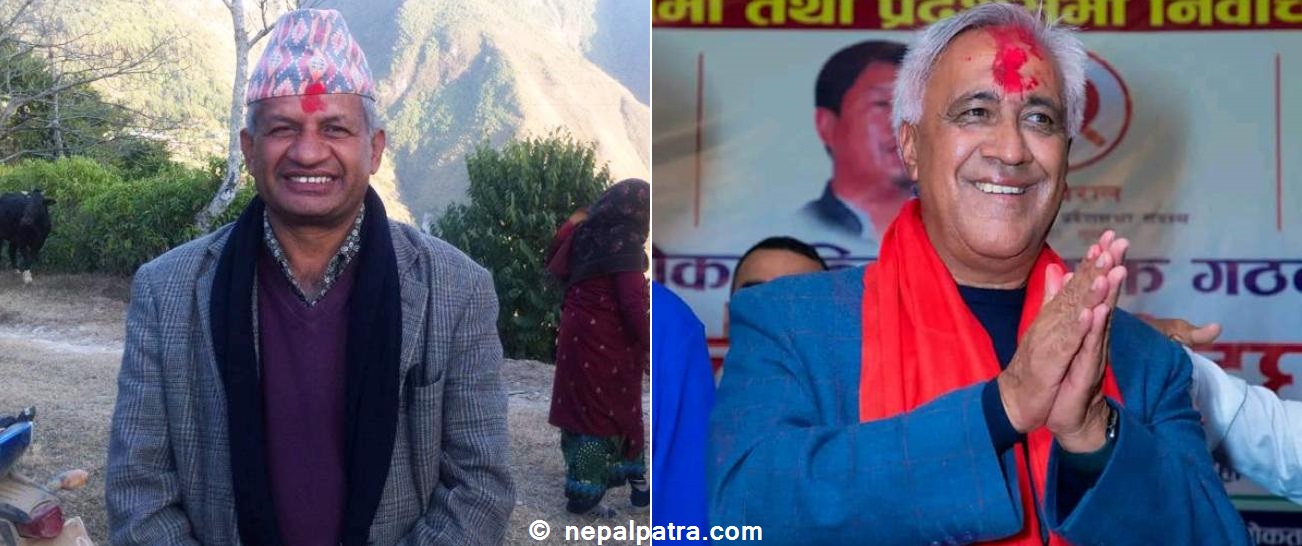 प्रदीप ज्ञवाली र डा. चन्द्र भण्डारी