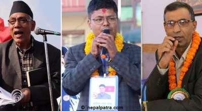 प्रेम सुवाल, सुनिल गोठे र नवराज गेलाल