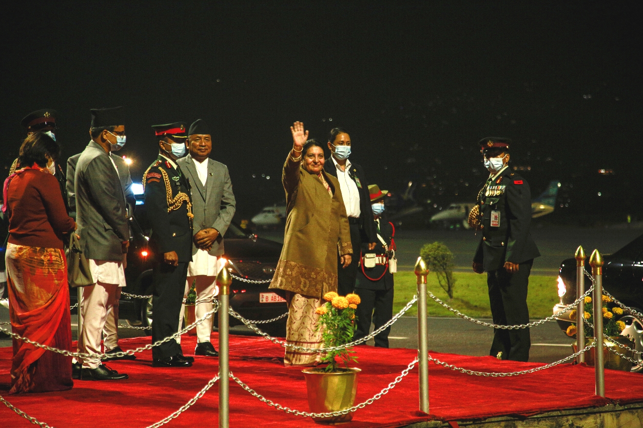 विद्यादेवी भण्डारी एयरपोर्टमा