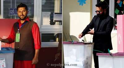 रवि लामिछाने र बालेन शाह