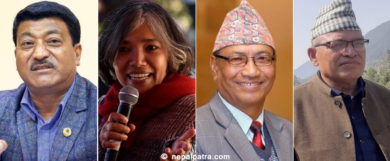 रामवीर मानन्धर, मानुषी यमी भट्टराई, राजेन्द्र श्रेष्ठ र श्याम घिमिरे