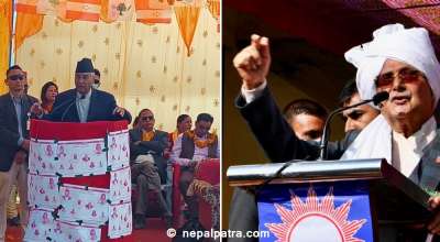 शेरबहादुर देउवा र केपी शर्मा ओली