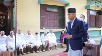 देउवाद्वारा सापकोटाको निधनमा दुःख