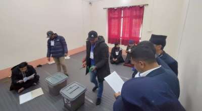 ताप्लेजुङमा मतगणना