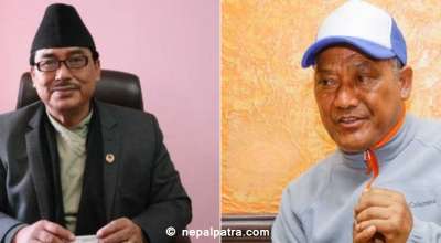 टेकबहादुर गुरुङ र पाल्देन छेवाङ गुरुङ