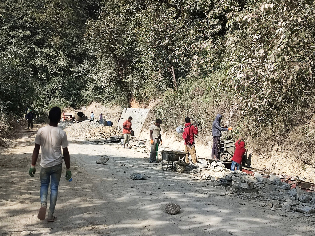 बागलुङमा मजदुर