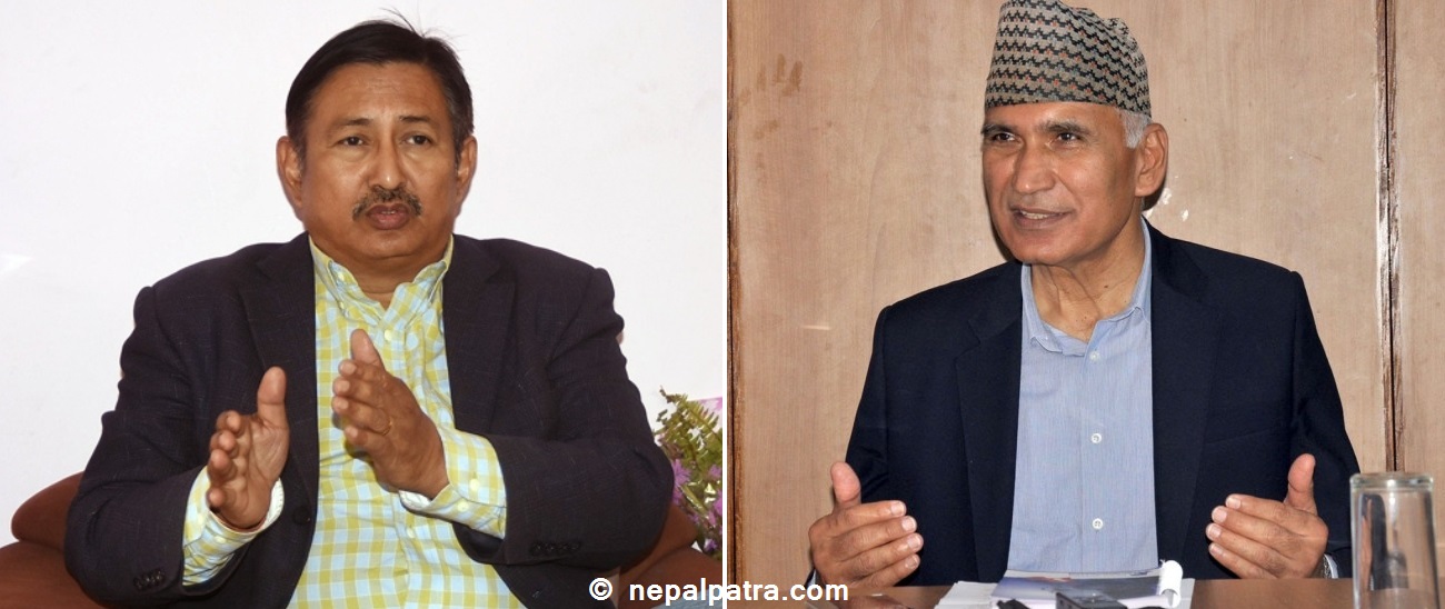 बालकृष्ण खाण र विष्णु पौडेल