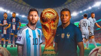 लियोनल मेस्सी र केलियन एमबाप्पे