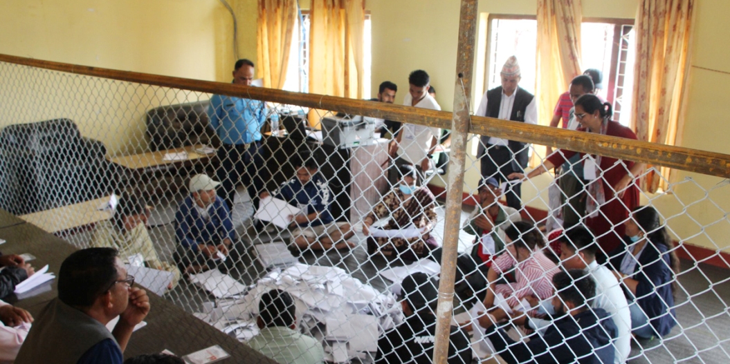 बाजुरामा मतगणना