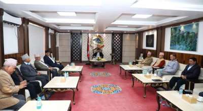 सत्ता गठबन्धनका शीर्ष नेताको बैठक