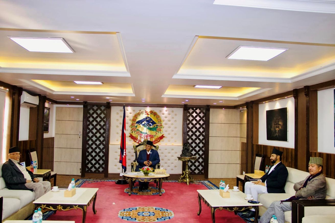 बालुवाटार सत्ता साझेदार दलहरुको बैठक