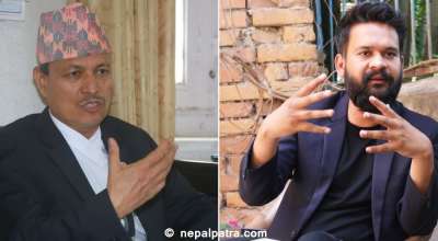 डा. भिम रावल र बालेन शाह