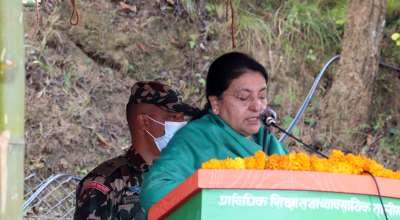 राष्ट्रपति विद्यादेवी भण्डारी भोजपुरमा