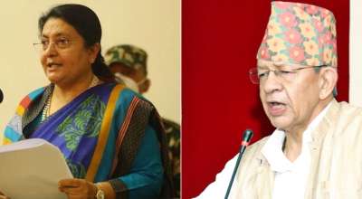 विद्यादेवी भण्डारी र पशुपति सम्सेर जबरा