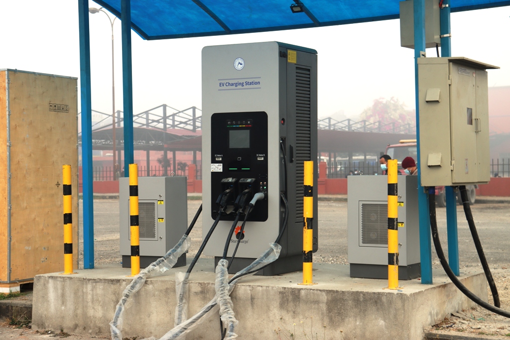 विद्युतीय सवारी चार्जिङ स्टेशन