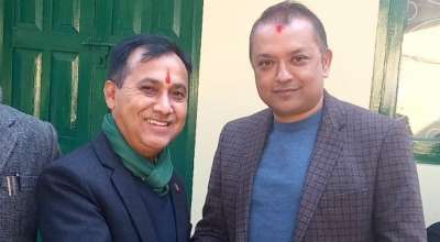महामन्त्रीद्वय थापा र शर्मा