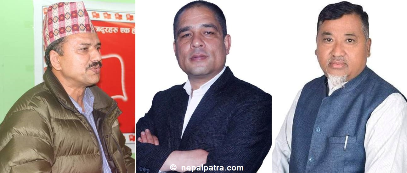 गंगा कार्की, कुन्दनराज काफ्ले र वर्मा लामा