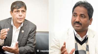 घनश्याम भुसाल र प्रभु साह