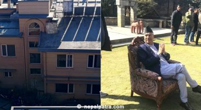 भाडाको घरमा सरे देउवा