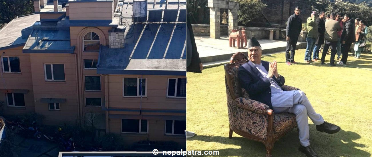 भाडाको घरमा सरे देउवा