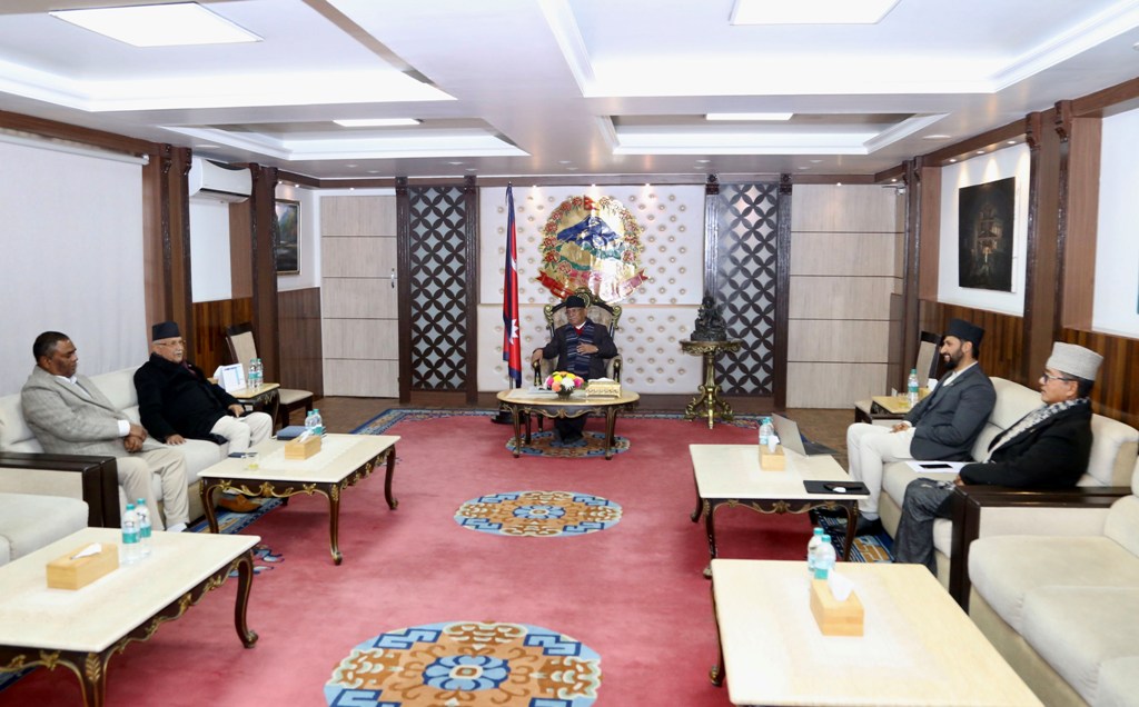 सत्ता साझेदारको दलको बैठक