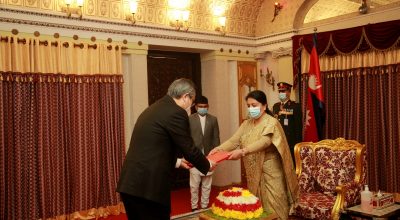 विद्यादेवी भण्डारी र छन सङ