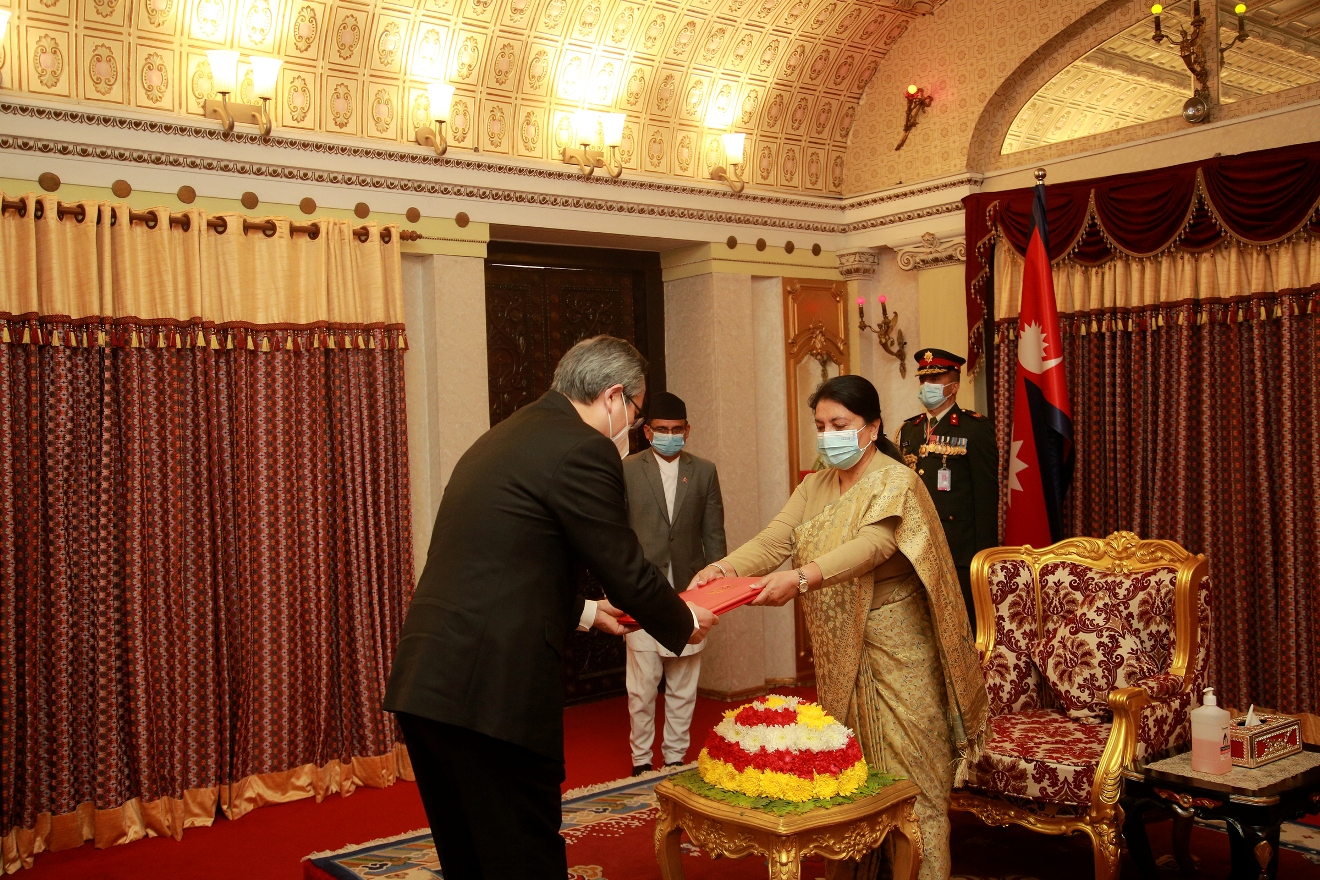 विद्यादेवी भण्डारी र छन सङ