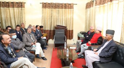 काँग्रेस संसदीय दलको बैठक