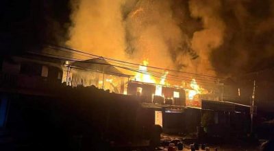 धनकुटाको सिँधुवा बजारमा आगलागी