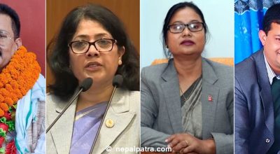 हरि उप्रेती, डा. विमला राई पौडेल, भगवती चौधरी र पदम गिरी