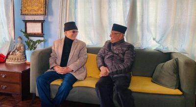 केपी शर्मा ओली र डा. बाबुराम भट्टराई