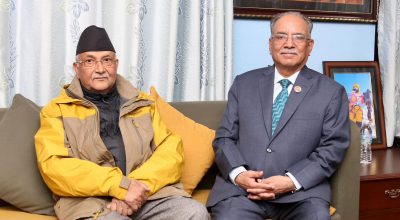 केपी ओली र प्रचण्ड बालकोट