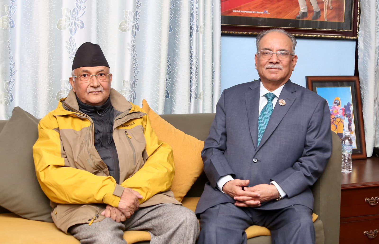 केपी ओली र प्रचण्ड बालकोट