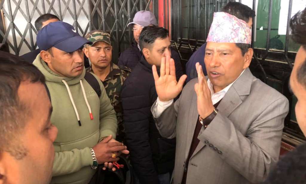 नारायणकाजी श्रेष्ठ यातायात कार्यालय अनुगमन