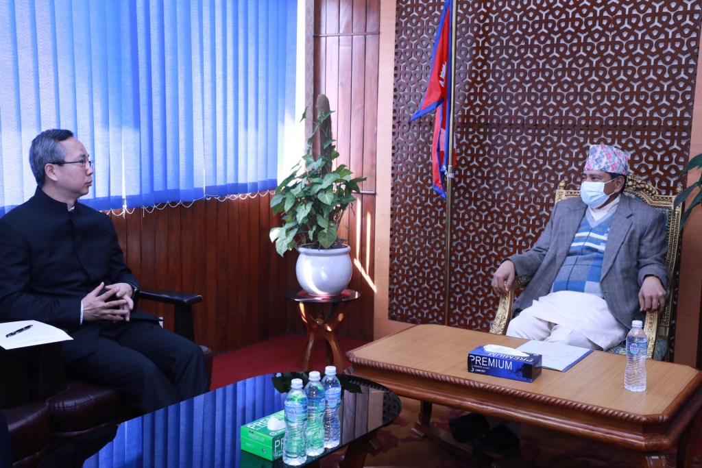 नारायणकाजी श्रेष्ठ र चेन सोङ