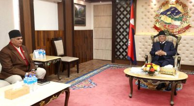 प्रचण्ड र राजेन्द्रसिंह रावल