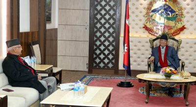 प्रचण्ड र केपी ओली