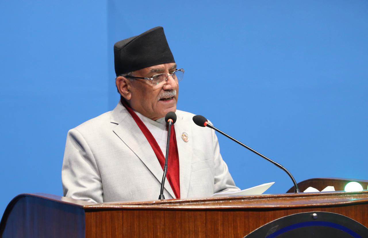 प्रधानमन्त्री प्रचण्ड संसदमा