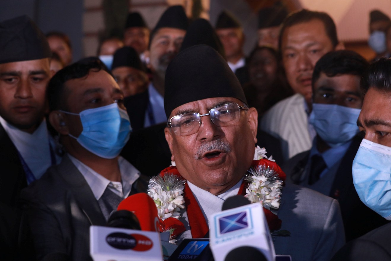 प्रधानमन्त्री प्रचण्ड संसदमा