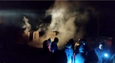 पाँचथरमा आगलागी