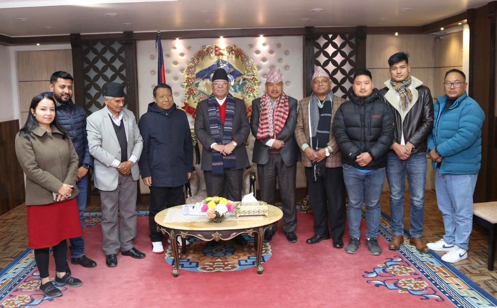 प्रचण्ड र दिपेन्द्र कुमार पुन मगर