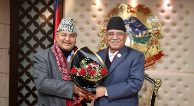 प्रचण्ड र शालिकराम जमकट्टेल